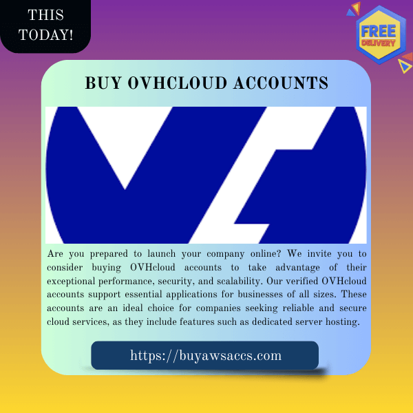 Buy OVHCloud Accounts