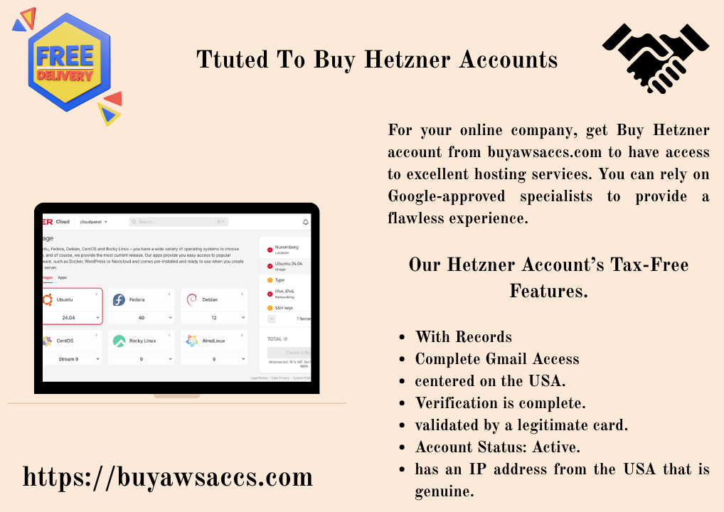 Buy Hetzner Account