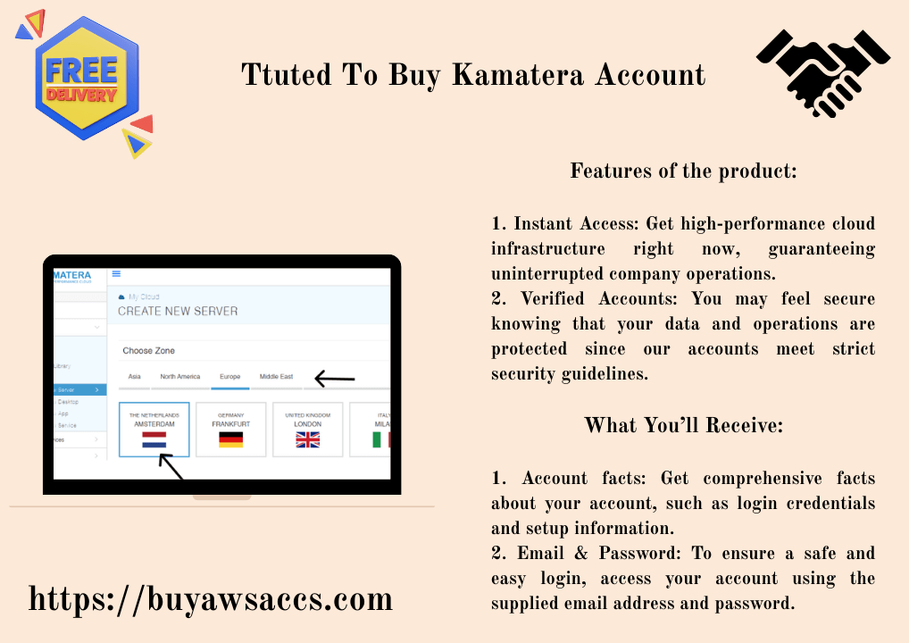 Buy Kamatera Accounts