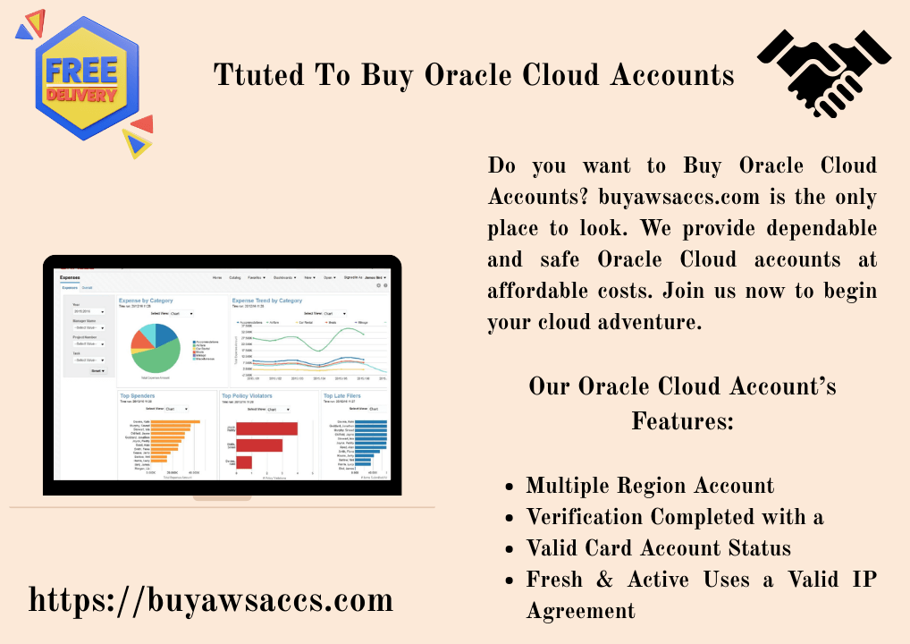 Buy Oracle Cloud Account