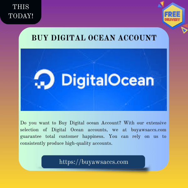 Buy Digital ocean Account