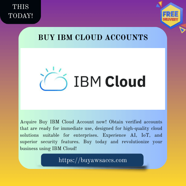 Buy IBM Cloud Accounts