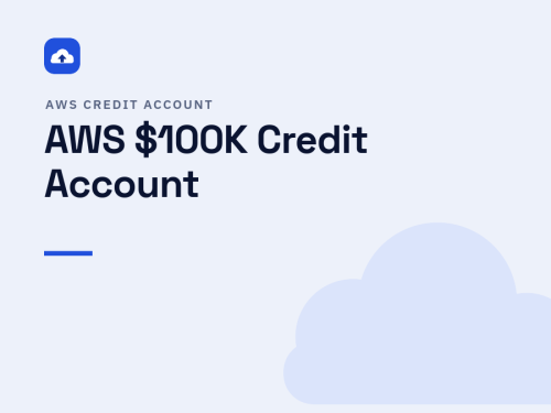 Buy AWS $100K Credit Account