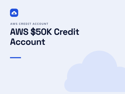 Buy AWS $50K Credit Account